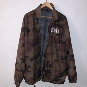 Molokai Surf Co. Camo Windbreaker